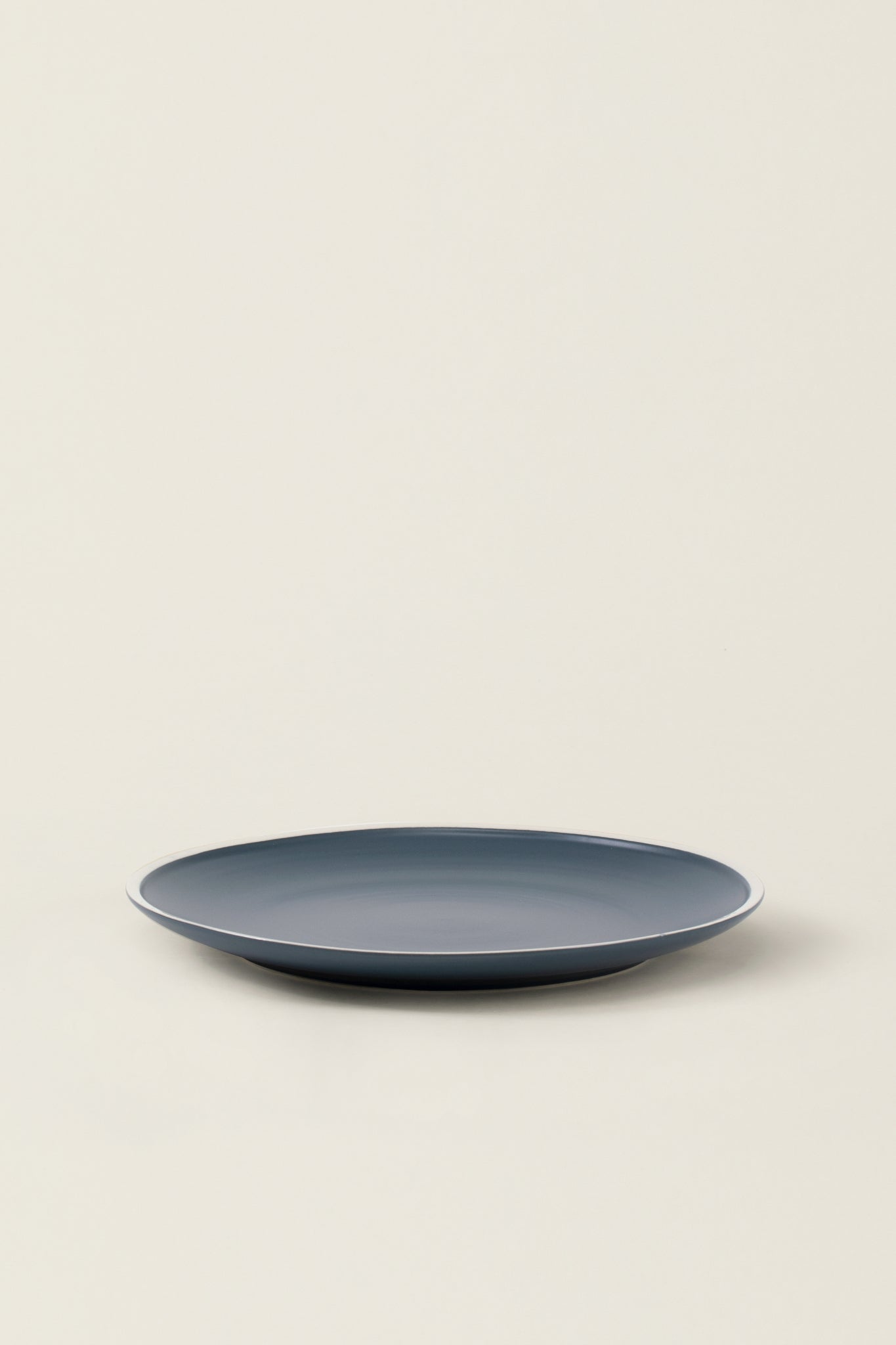 Matte Ceramic Dinner Plates (Set of 4) - midnight blue