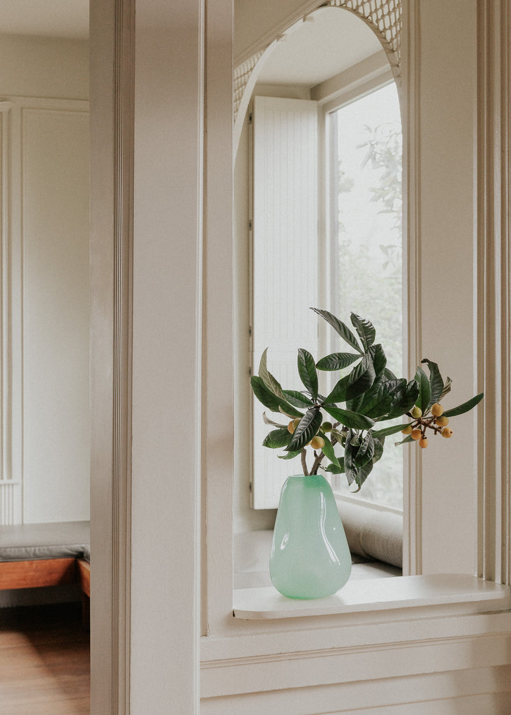 Tall Cloud Glass Vase - Tall Cloud Glass Vase