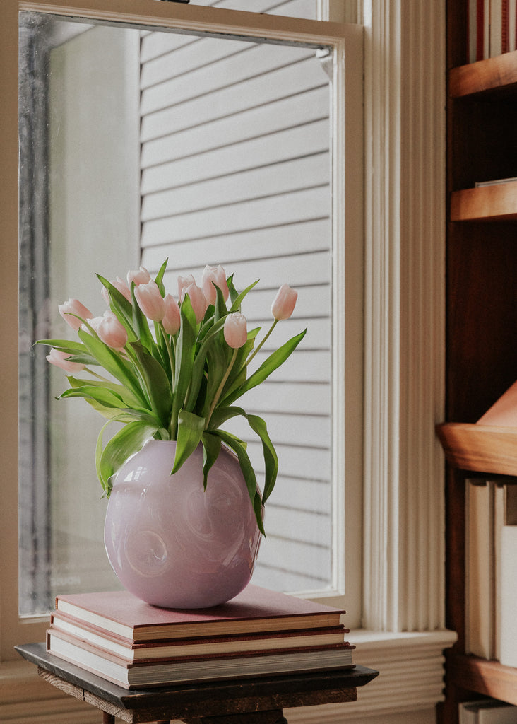Short Cloud Glass Vase - featured