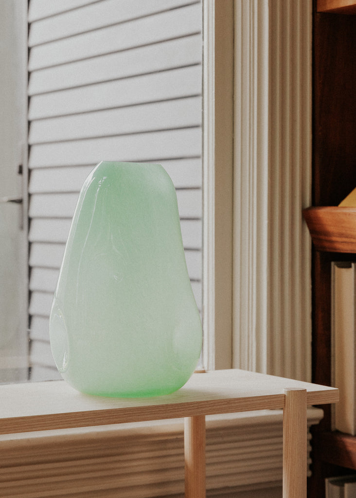 Tall Cloud Glass Vase - featured