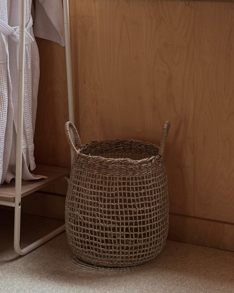 Siwa Seagrass Laundry Basket - Siwa Seagrass Laundry Basket