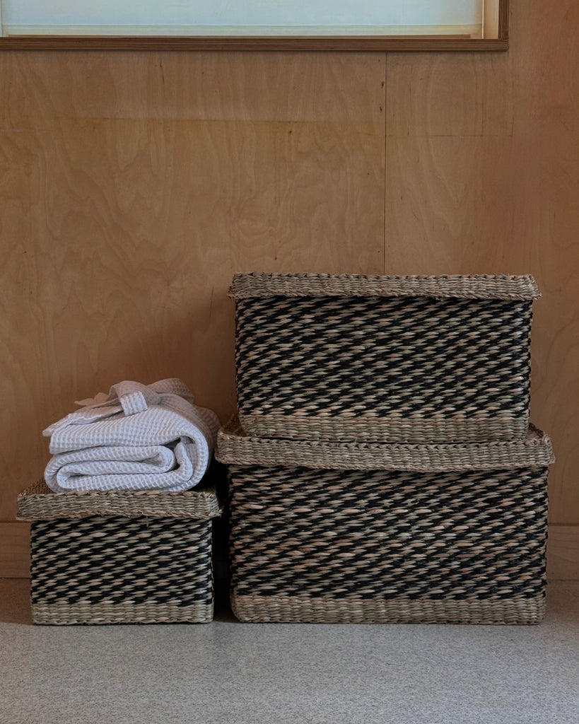 Large Kona Basket with Lid - Large Kona Basket with Lid