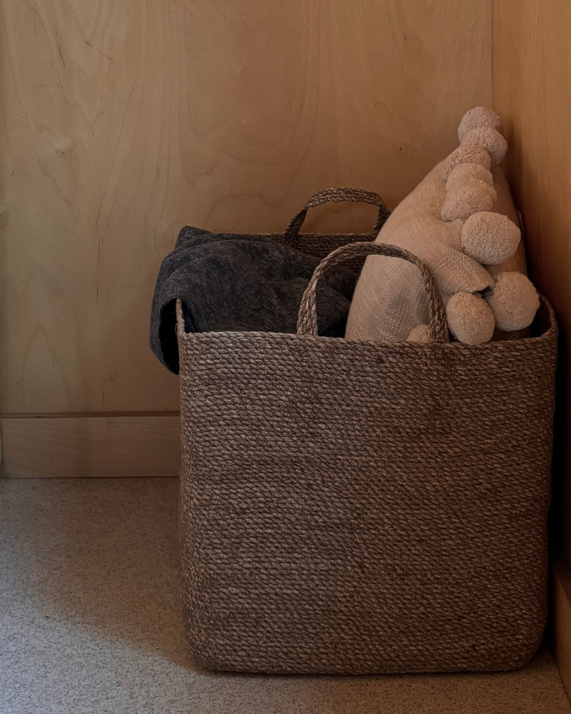 Large Souk Rectangular Seagrass Basket - Large Souk Rectangular Seagrass Basket