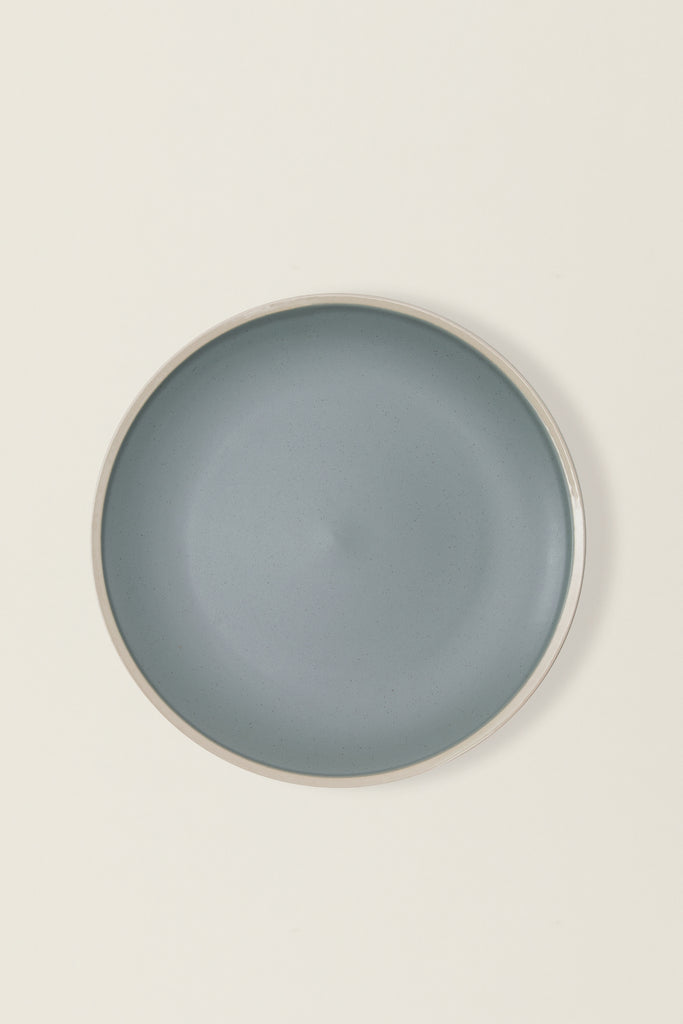 Matte Ceramic Dinner Plates (Set of 4) - sage green