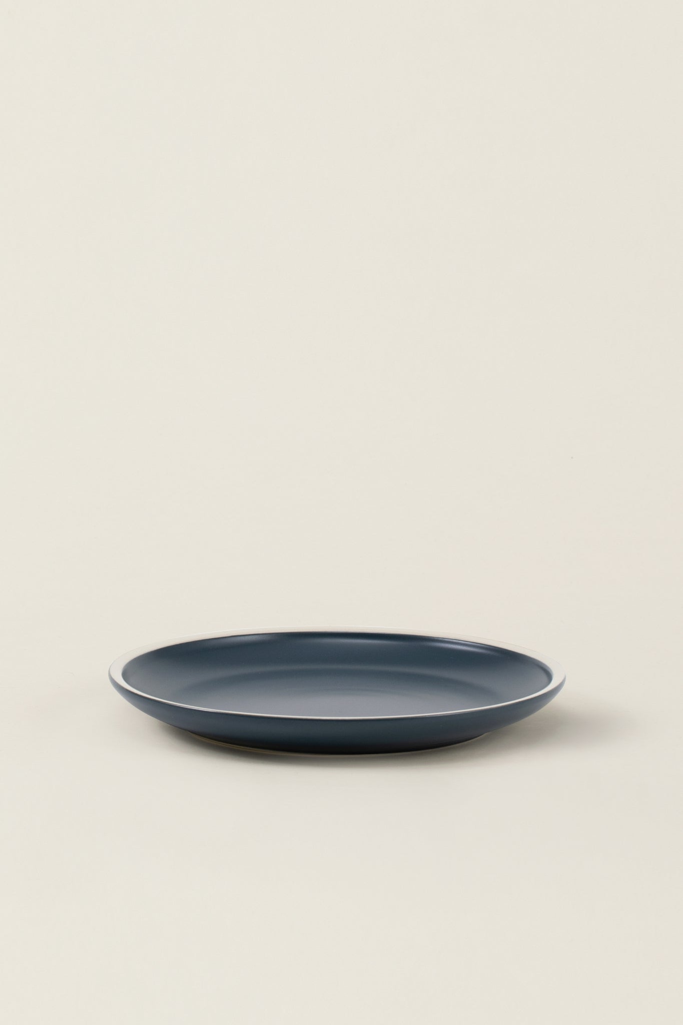 Matte Ceramic Salad Plates (Set of 4) - midnight blue