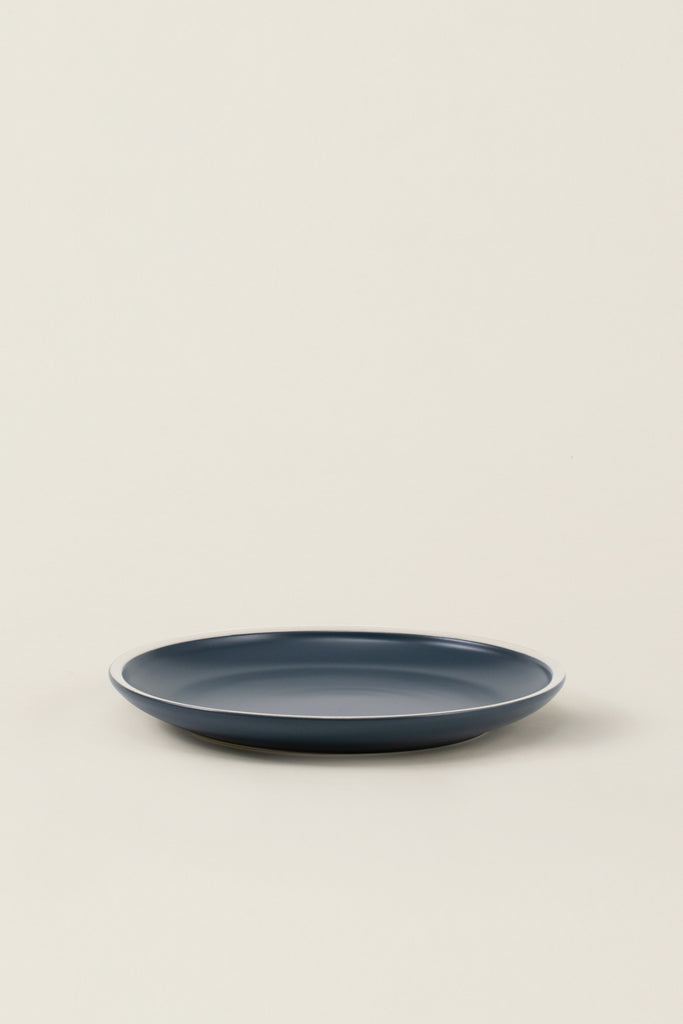Matte Ceramic Salad Plates (Set of 4) - midnight blue