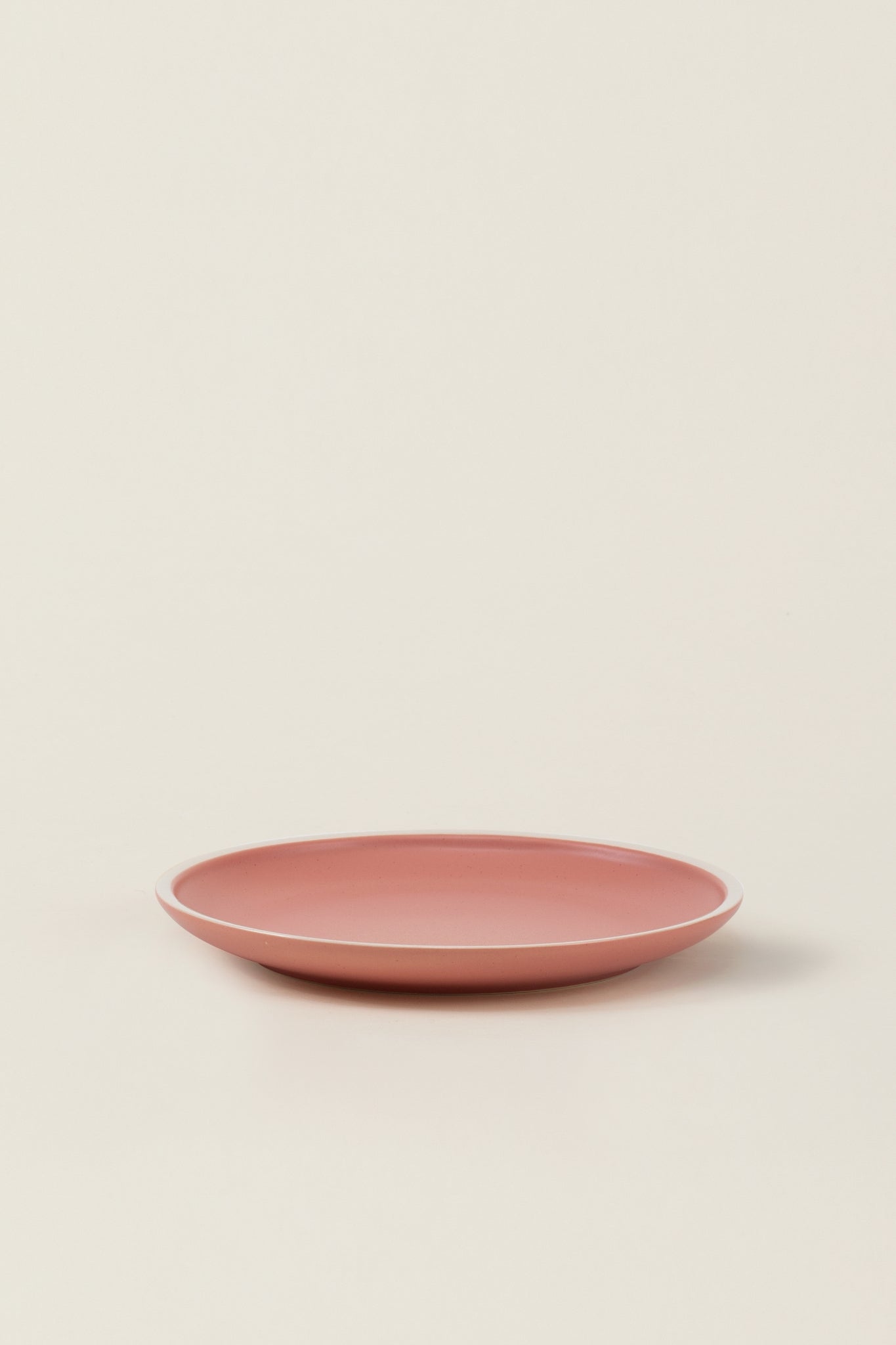 Matte Ceramic Salad Plates (Set of 4) - dusty pink