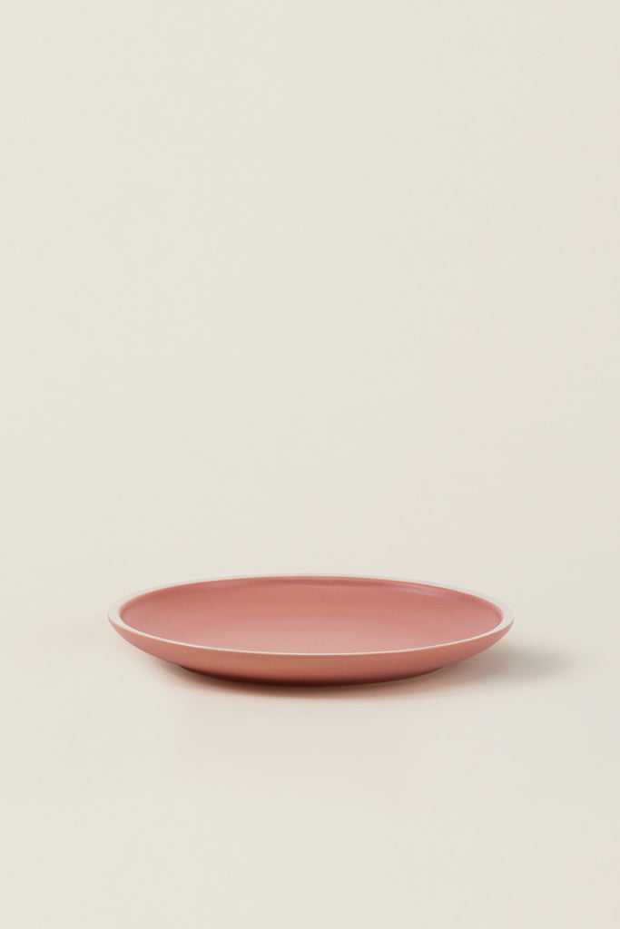 Matte Ceramic Salad Plates (Set of 4) - dusty pink
