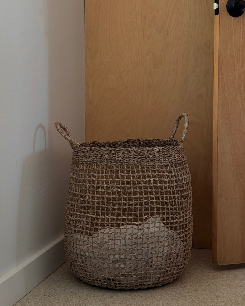 Siwa Seagrass Laundry Basket - Siwa Seagrass Laundry Basket