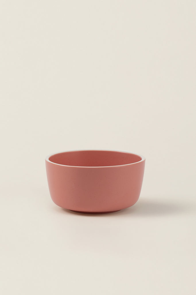 Matte Ceramic Bowls (Set of 4) - dusty pink