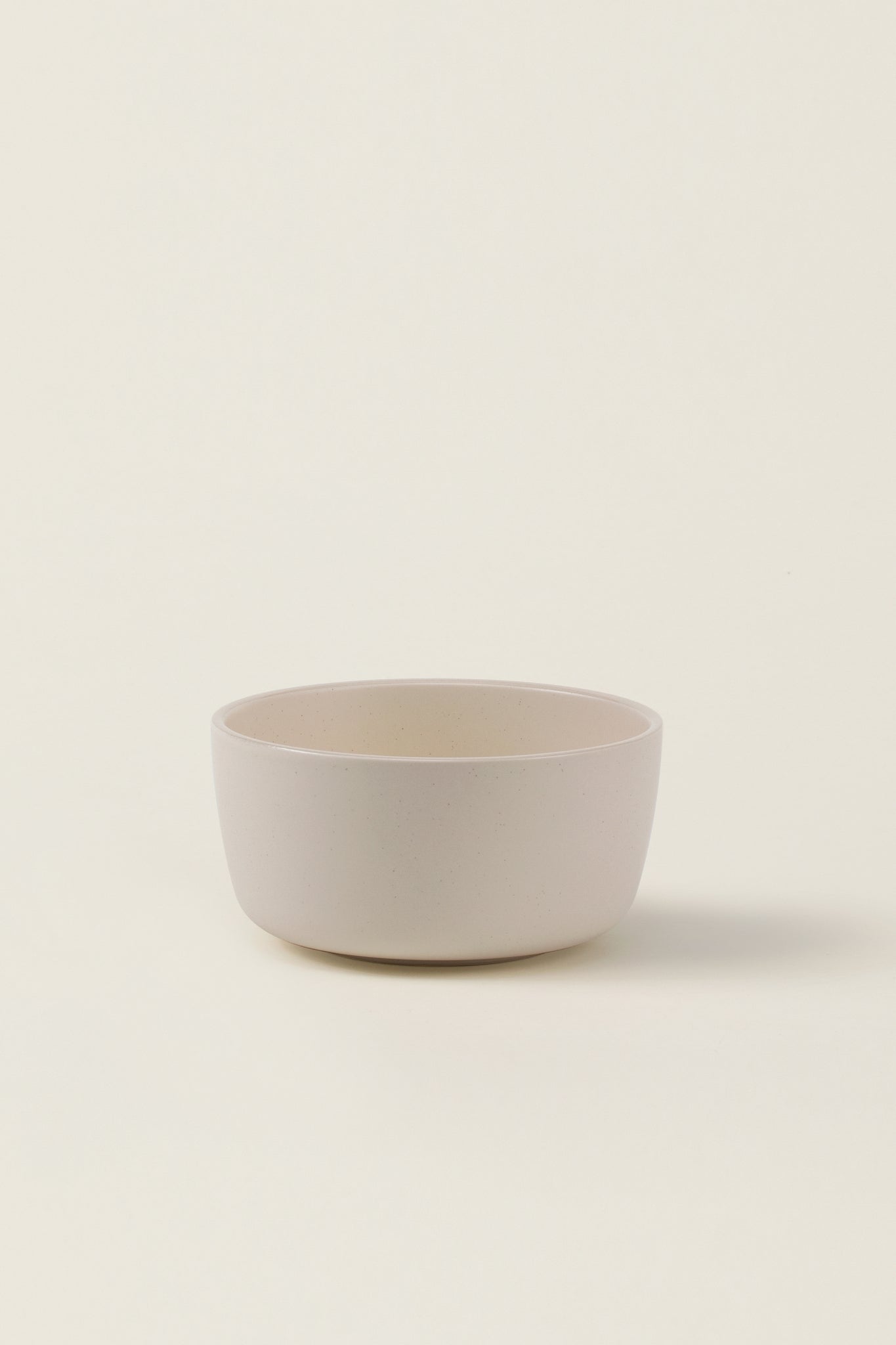 Matte Ceramic Bowls (Set of 4) - eggshell white