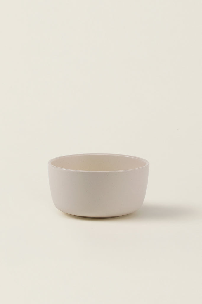Matte Ceramic Bowls (Set of 4) - eggshell white