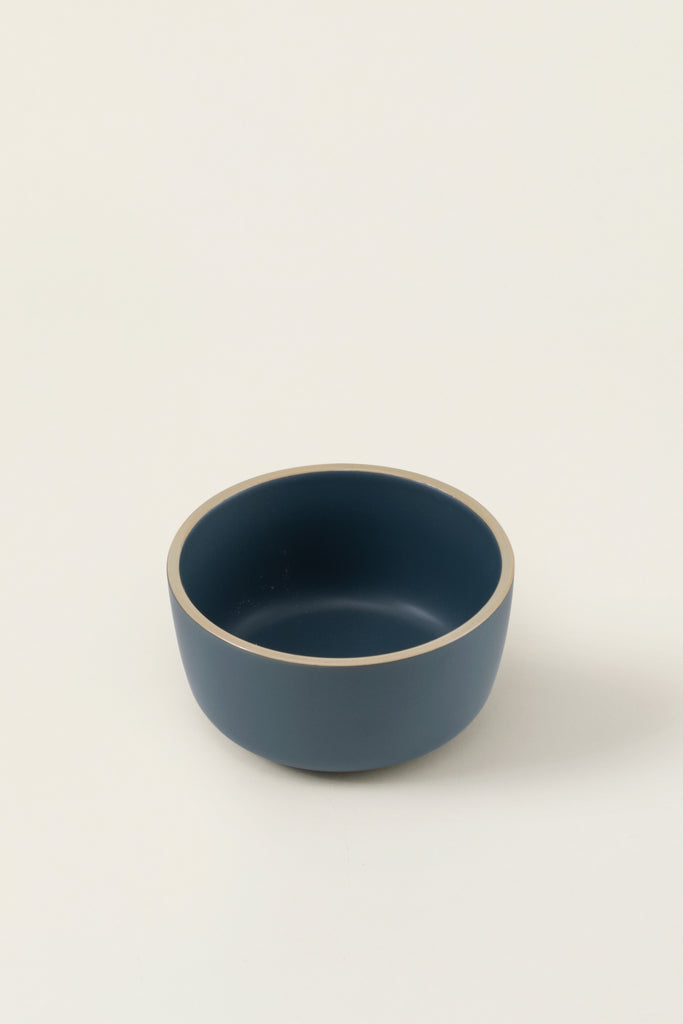 Matte Ceramic Bowls (Set of 4) - midnight blue