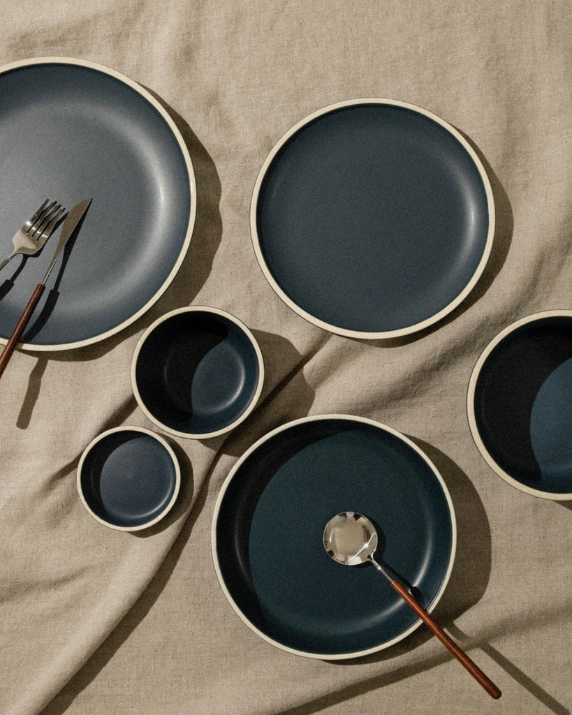 Matte Ceramic Bowls (Set of 4) - midnight blue