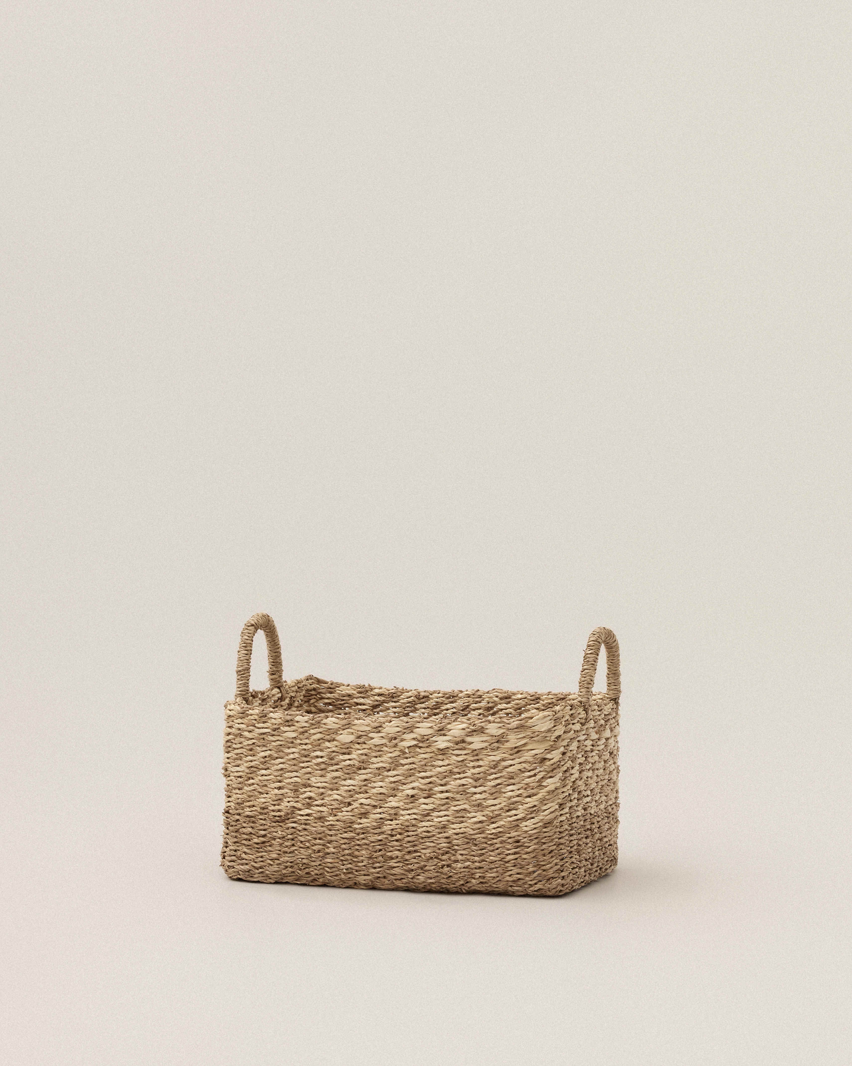 Small Lamu Rectangular Storage Basket - Small Lamu Rectangular Storage Basket