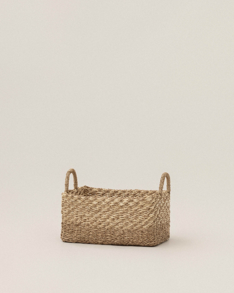 Small Lamu Rectangular Storage Basket - Small Lamu Rectangular Storage Basket