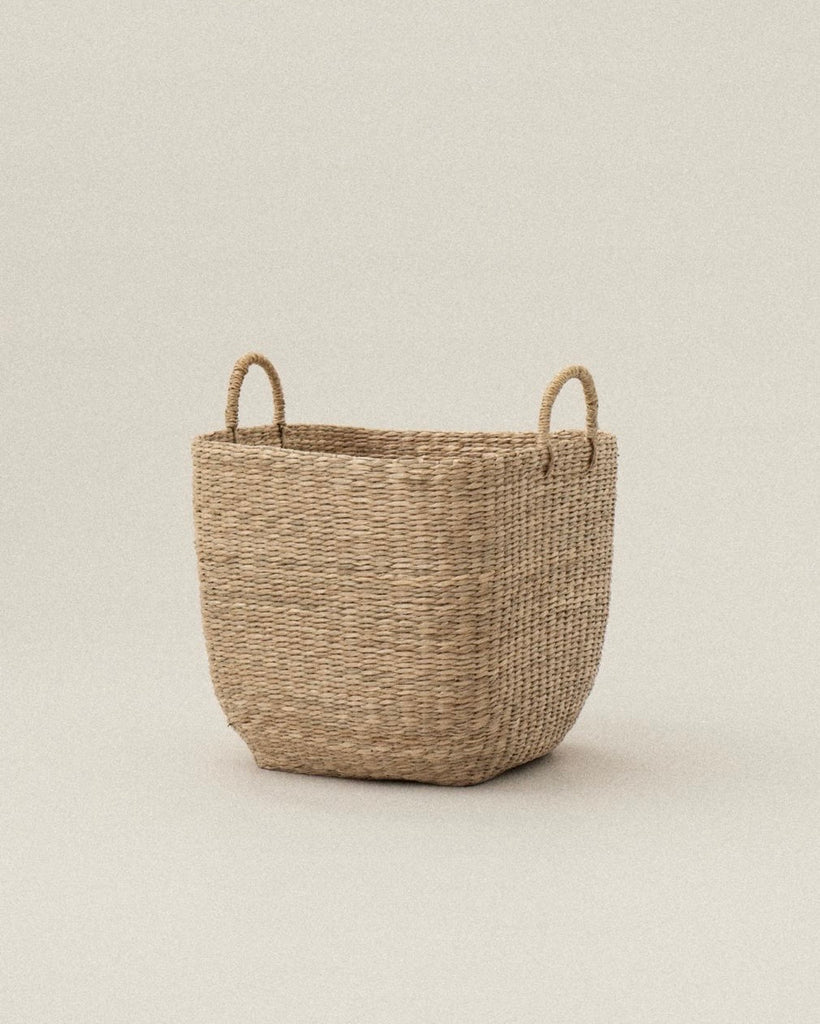 Small Lima Seagrass Storage Basket - Small Lima Seagrass Storage Basket