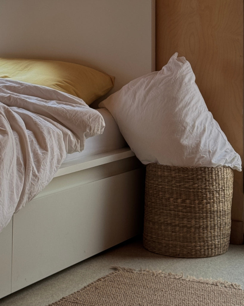 Tulum Round Seagrass Basket - Tulum Round Seagrass Basket