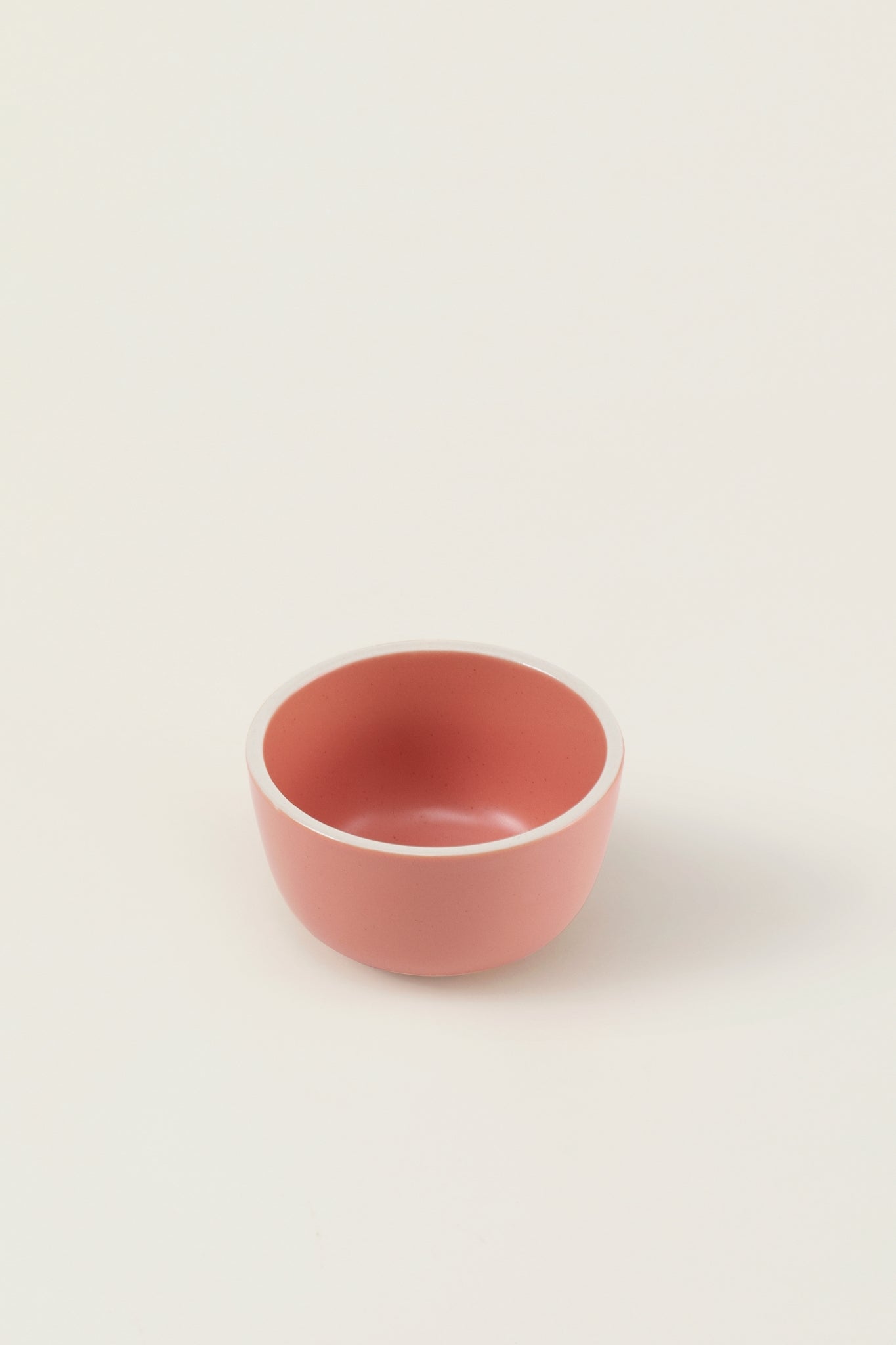 Matte Ceramic Small Bowls (Set of 4) - dusty pink