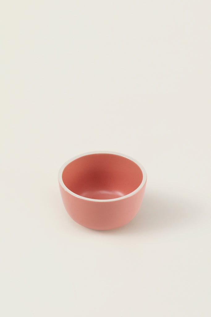 Matte Ceramic Small Bowls (Set of 4) - dusty pink
