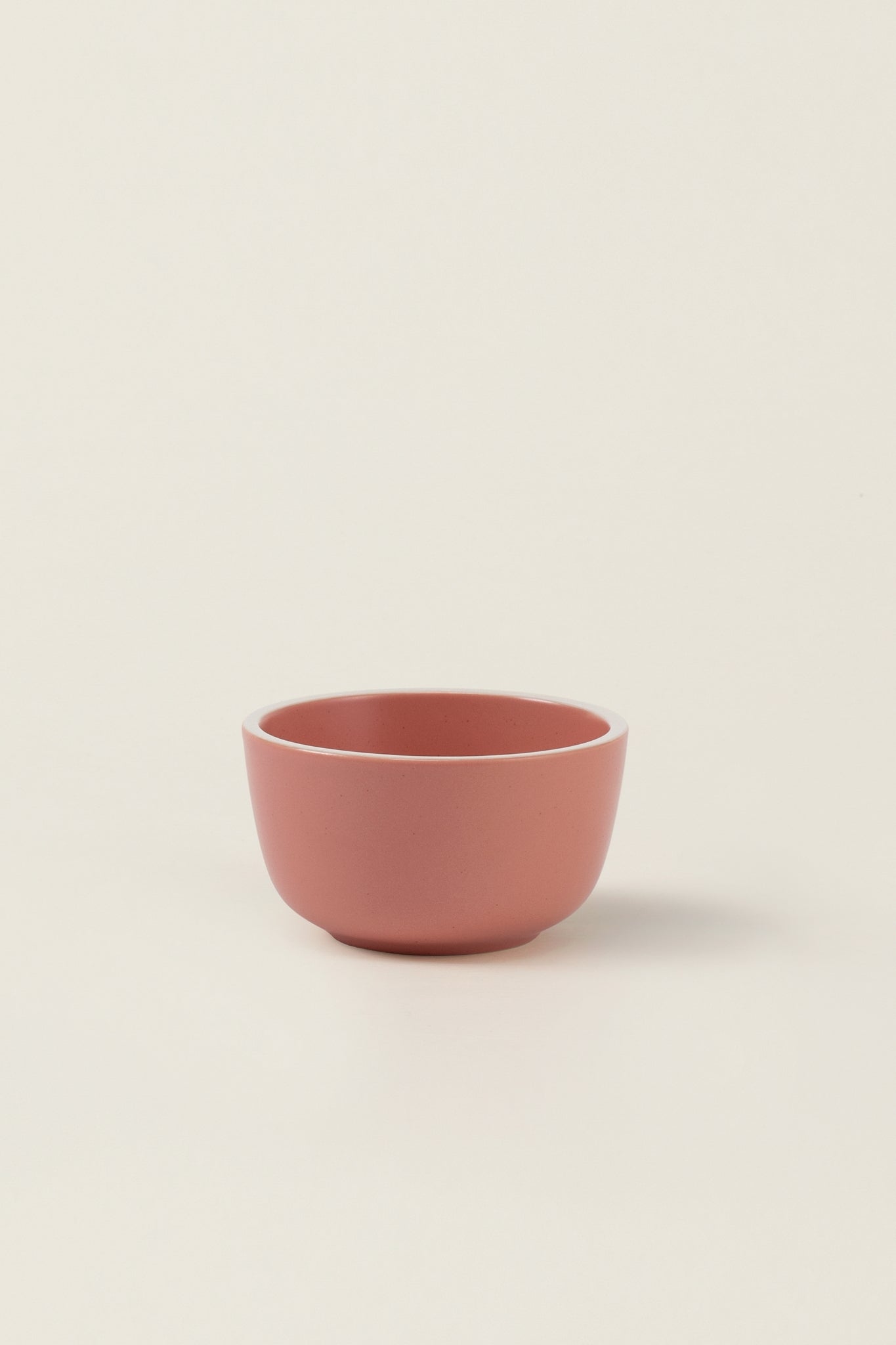 Matte Ceramic Small Bowls (Set of 4) - dusty pink