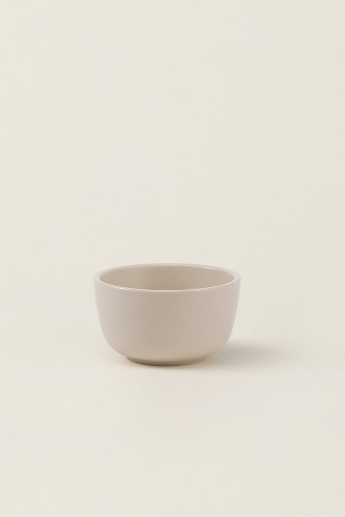 Matte Ceramic Small Bowls (Set of 4) - eggshell white
