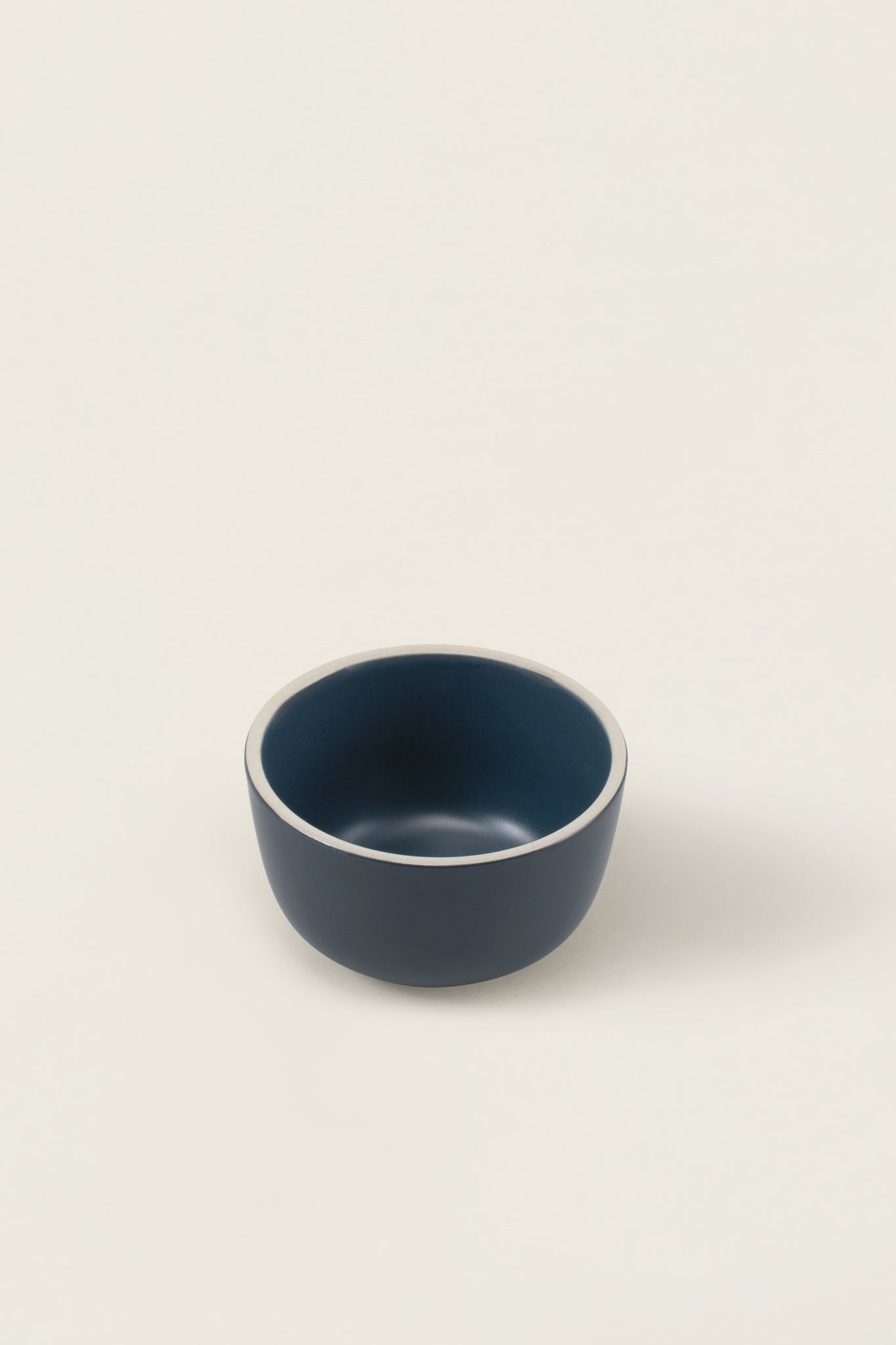 Matte Ceramic Small Bowls (Set of 4) - midnight blue