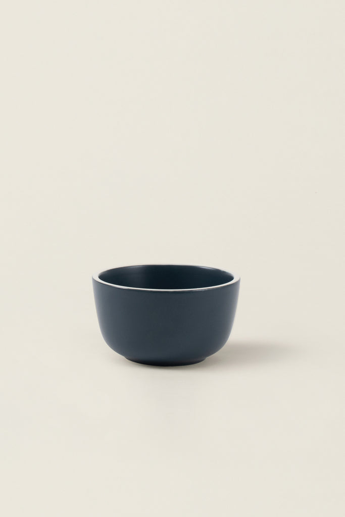 Matte Ceramic Small Bowls (Set of 4) - midnight blue