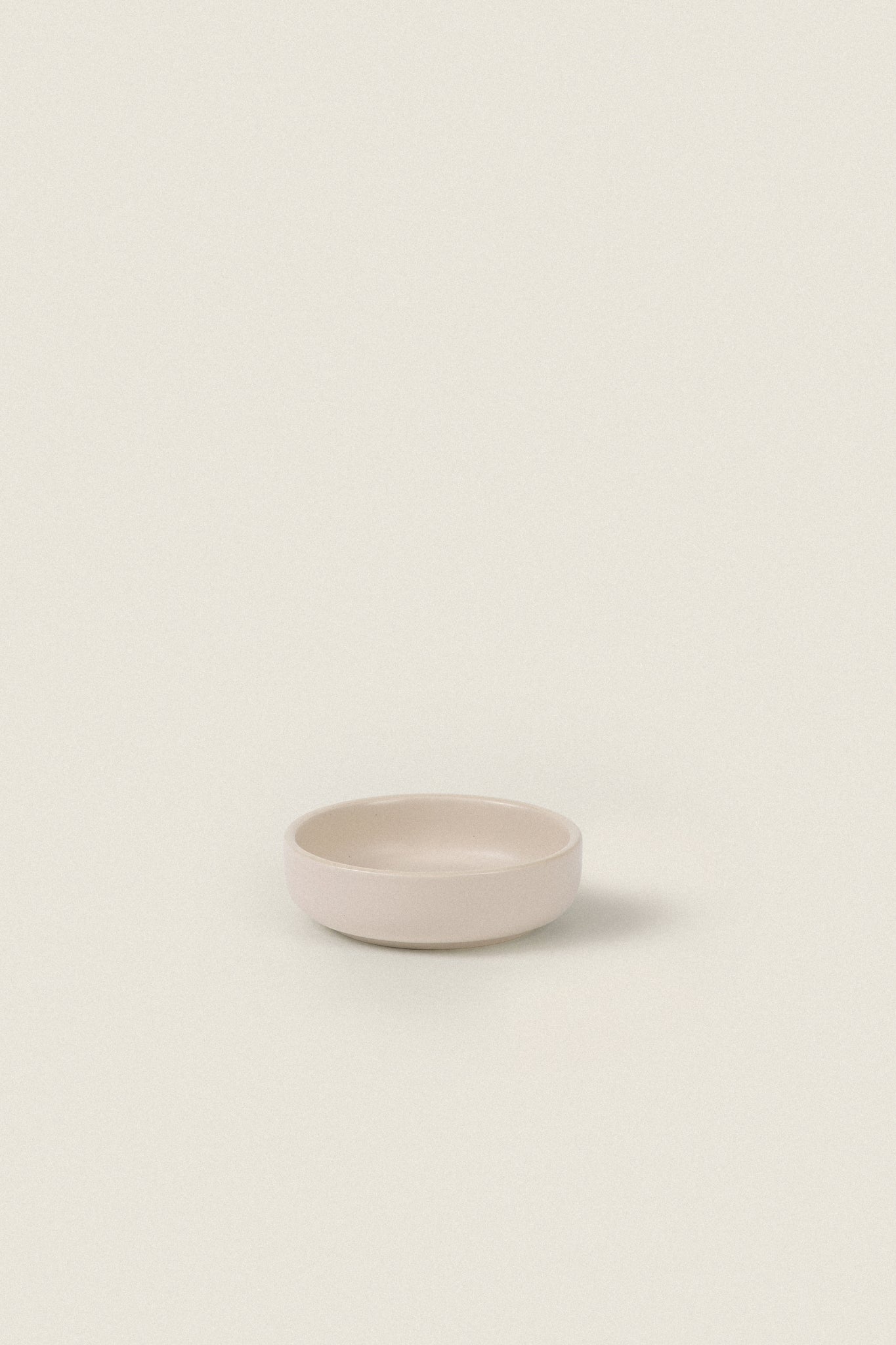 Matte Ceramic Sauce Dish (Set of 4) - eggshell white