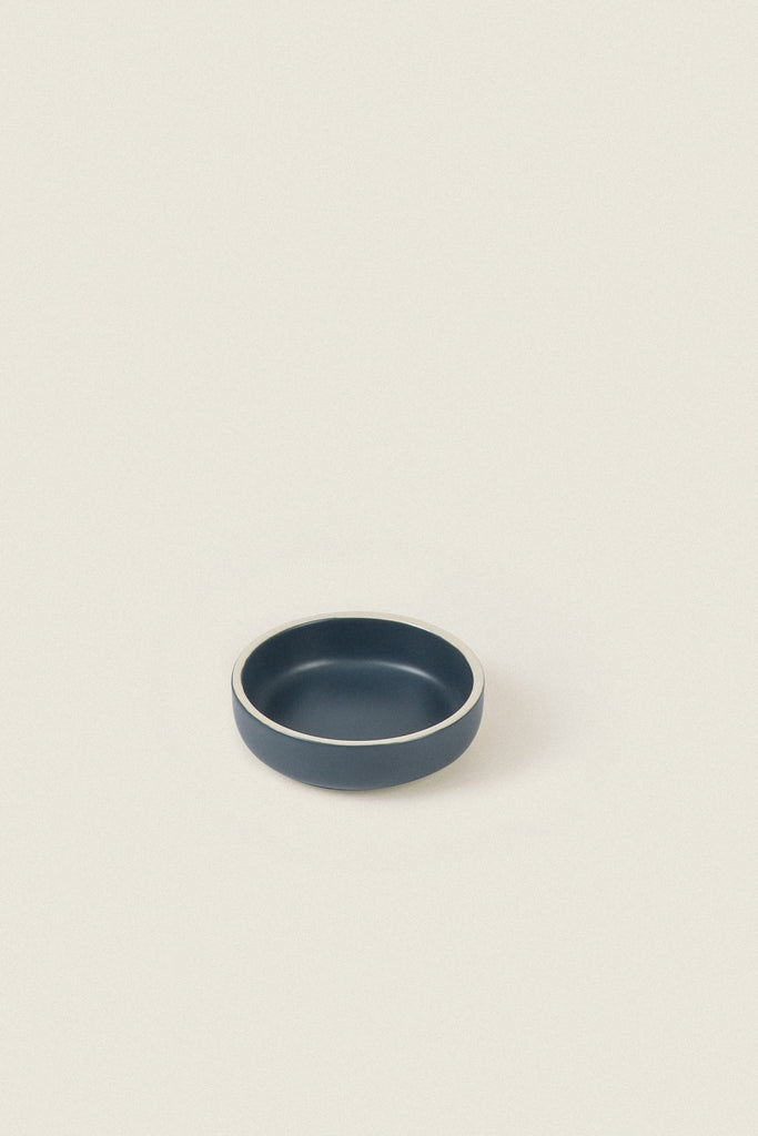 Matte Ceramic Sauce Dish (Set of 4) - midnight blue
