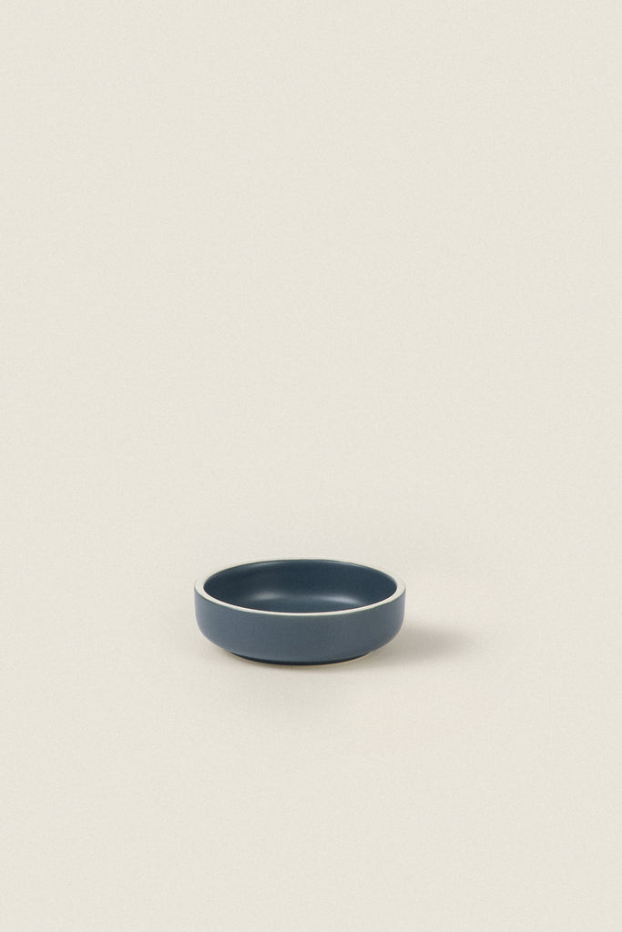 Matte Ceramic Sauce Dish (Set of 4) - midnight blue