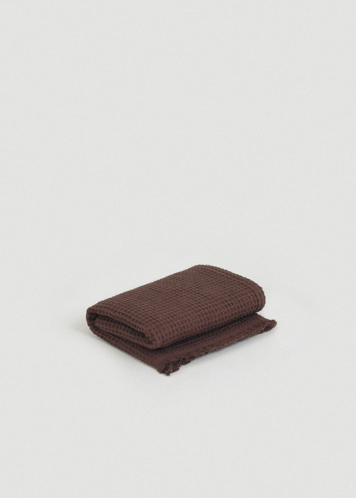 Umber Brown Everyday Waffle Towels Set - Umber Brown Everyday Waffle Towels Set