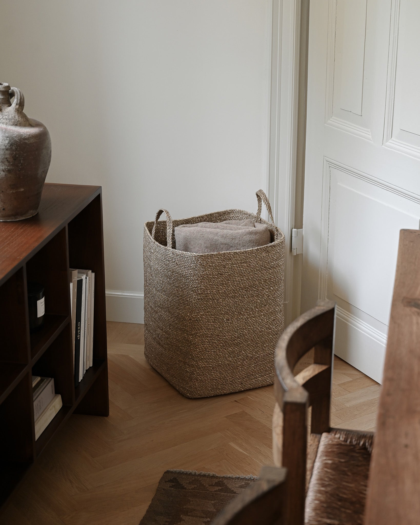 Large Souk Square Seagrass Basket - Large Souk Square Seagrass Basket