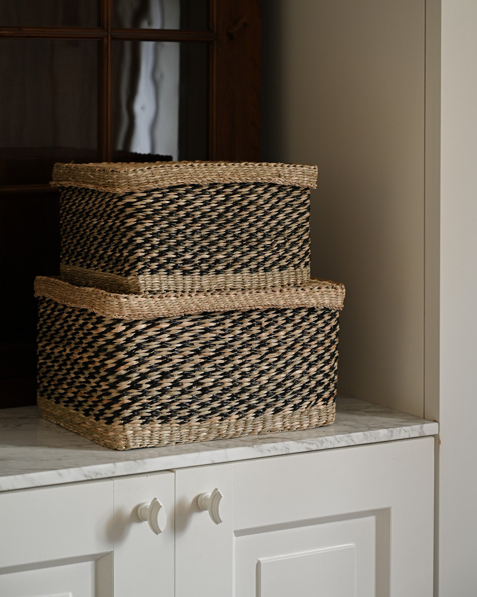 Kona Basket with Lid - Kona Basket with Lid