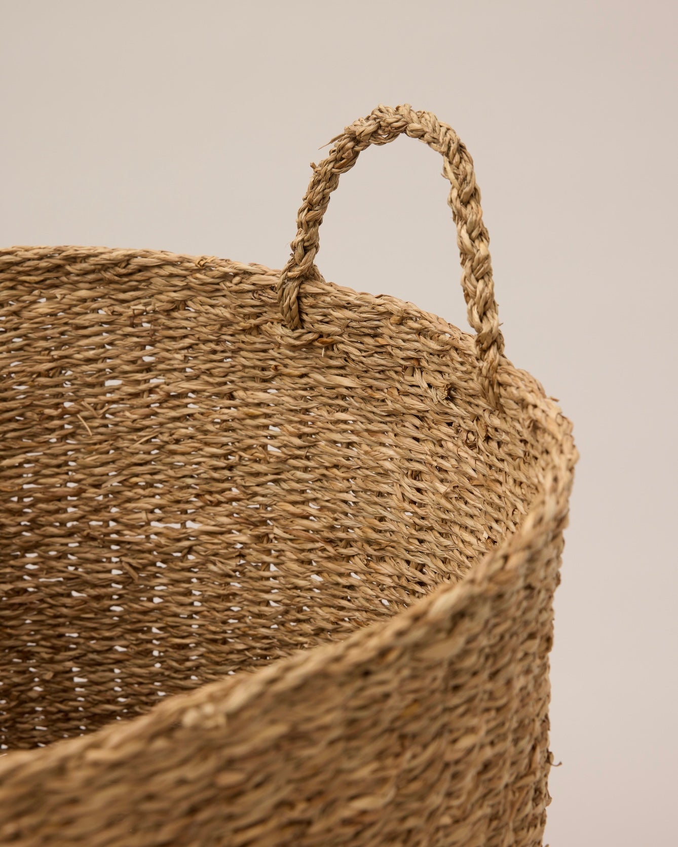 Gaya Seagrass Laundry Basket - Gaya Seagrass Laundry Basket