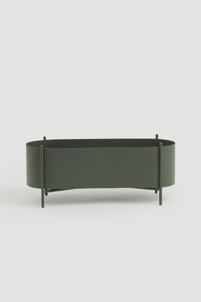 Green Botanic Plant Box with Stand - Green Botanic Plant Box with Stand