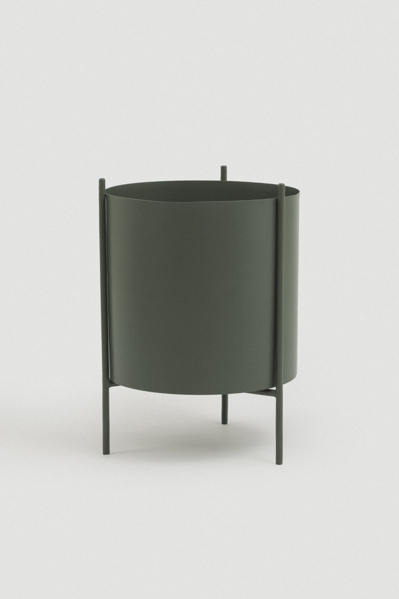 Large Green Botanic Plant Pot with Stand - Large Green Botanic Plant Pot with Stand