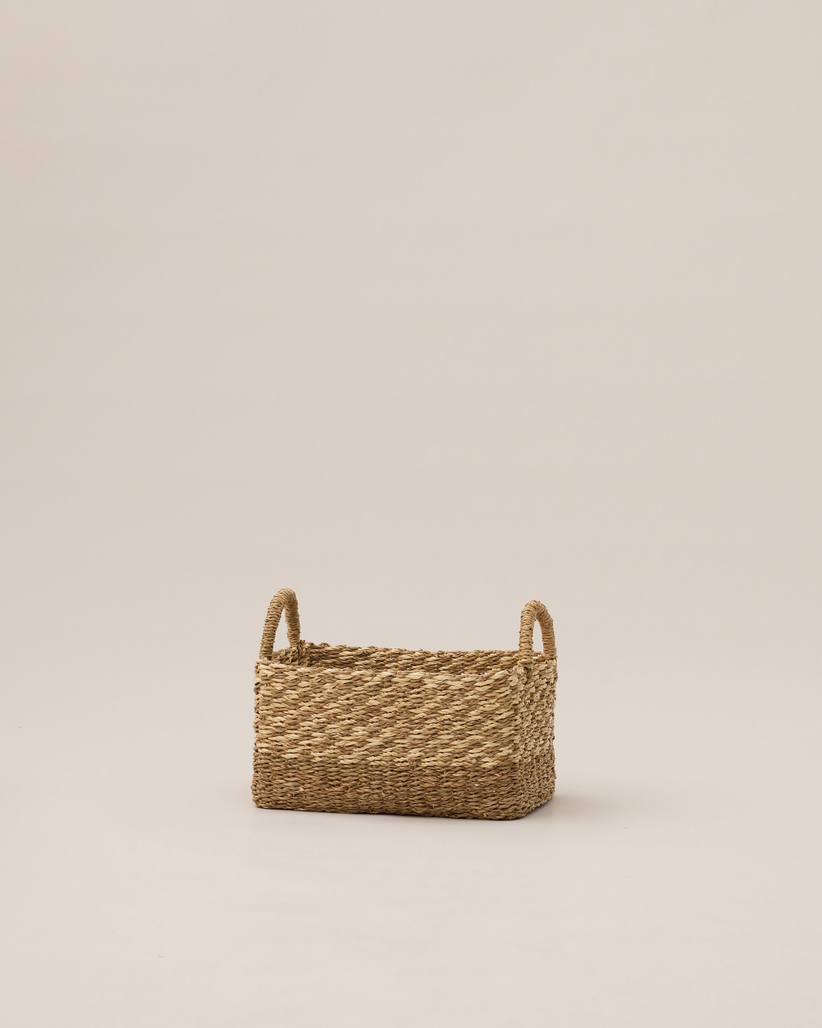 Small Lamu Rectangular Storage Basket - Small Lamu Rectangular Storage Basket