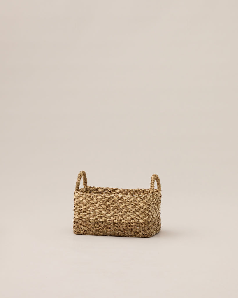 Small Lamu Rectangular Storage Basket - Small Lamu Rectangular Storage Basket