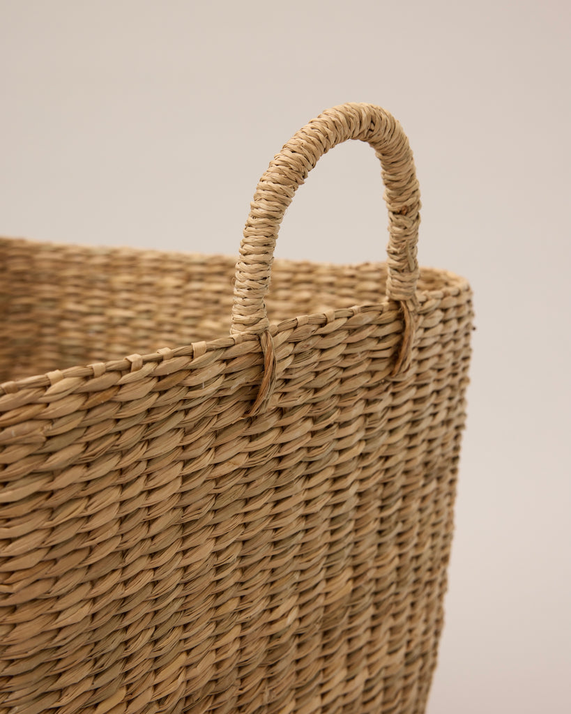 Large Lima Seagrass Storage Basket - Large Lima Seagrass Storage Basket