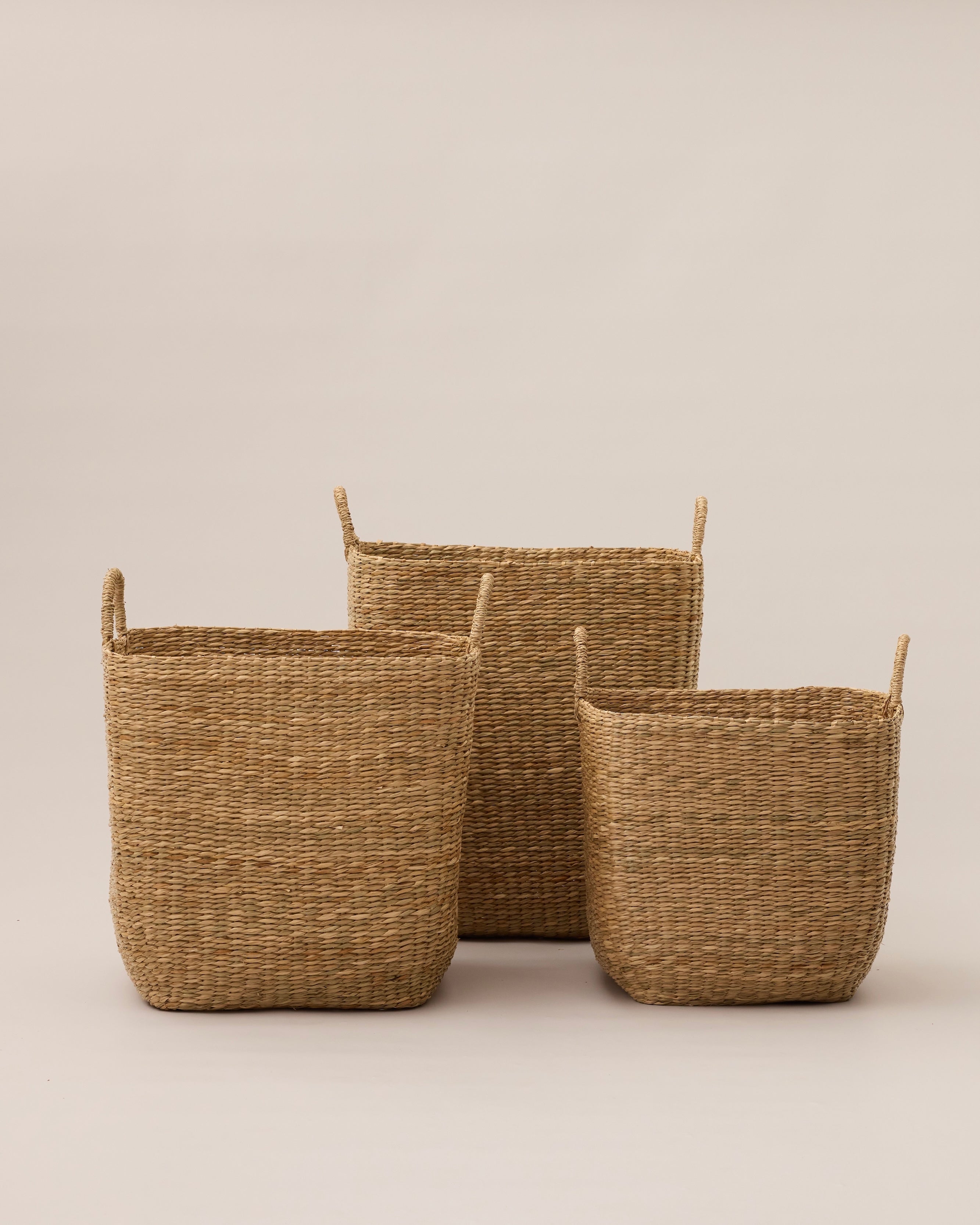 Medium Lima Seagrass Storage Basket - Medium Lima Seagrass Storage Basket