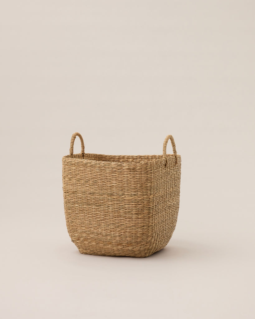 Small Lima Seagrass Storage Basket - Small Lima Seagrass Storage Basket