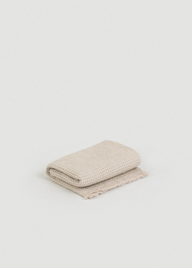 Warm Oatmeal Everyday Waffle Towels Set - Warm Oatmeal Everyday Waffle Towels Set