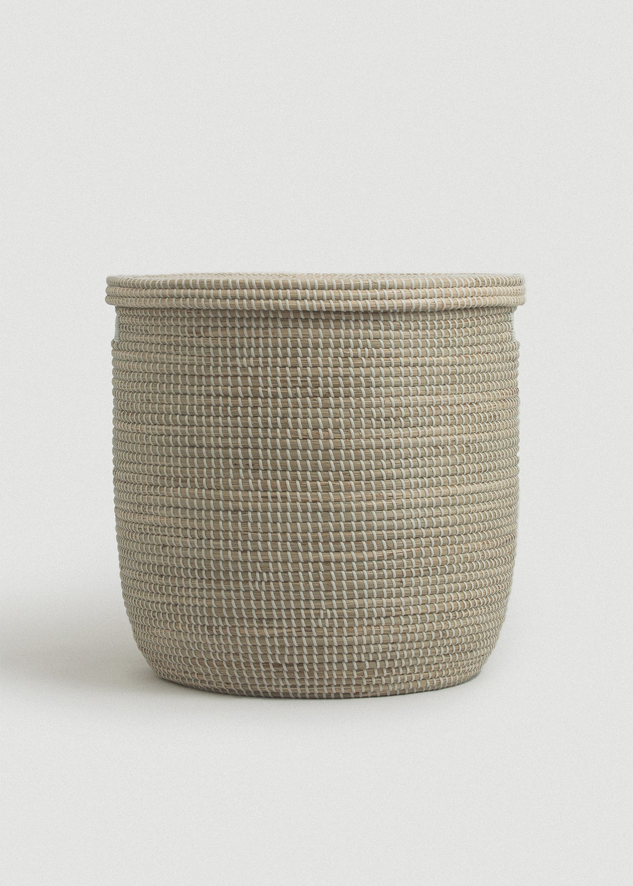 Medina Flat Lid Seagrass Baskets Set - Medina Flat Lid Seagrass Baskets Set