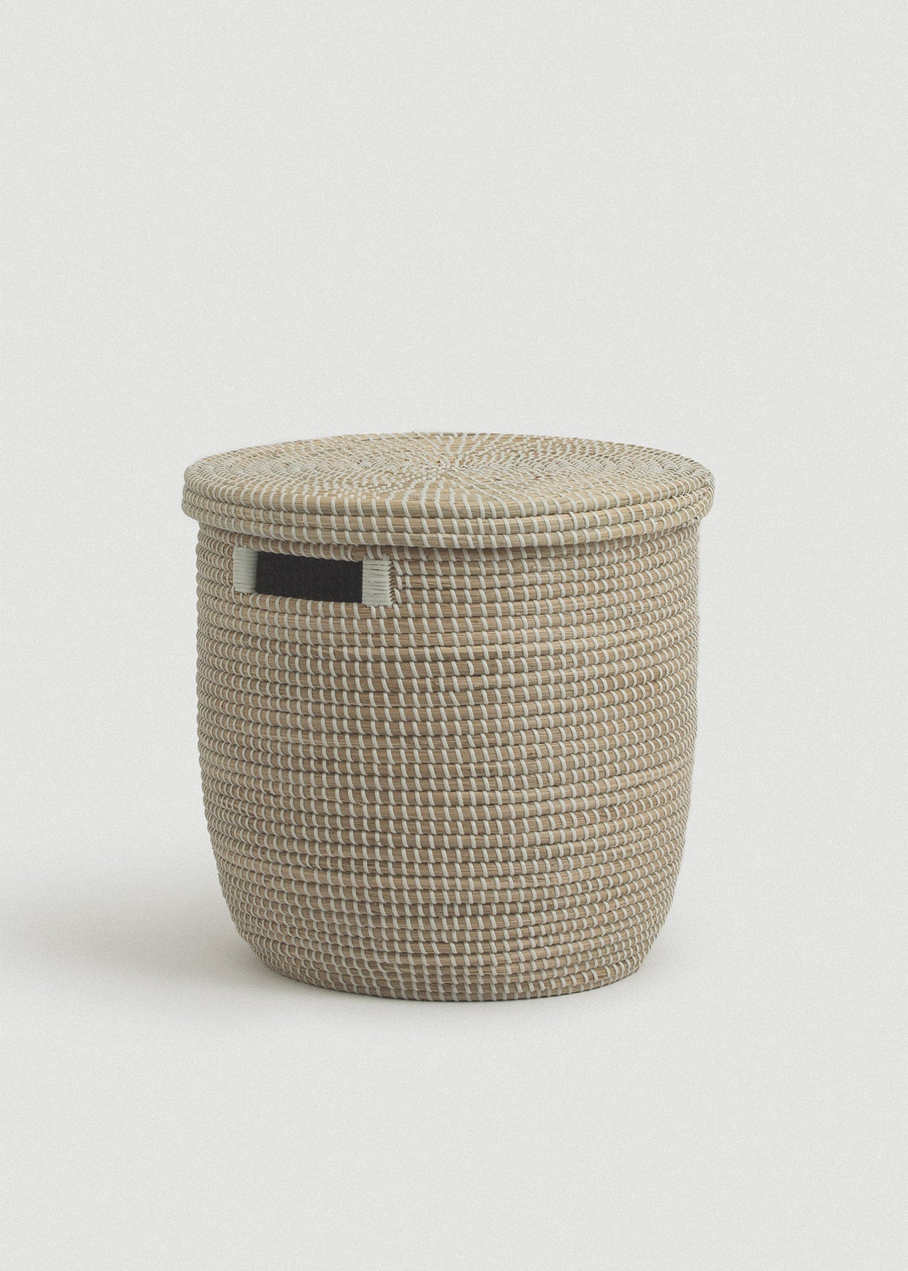 Medina Flat Lid Seagrass Baskets Set - Medina Flat Lid Seagrass Baskets Set