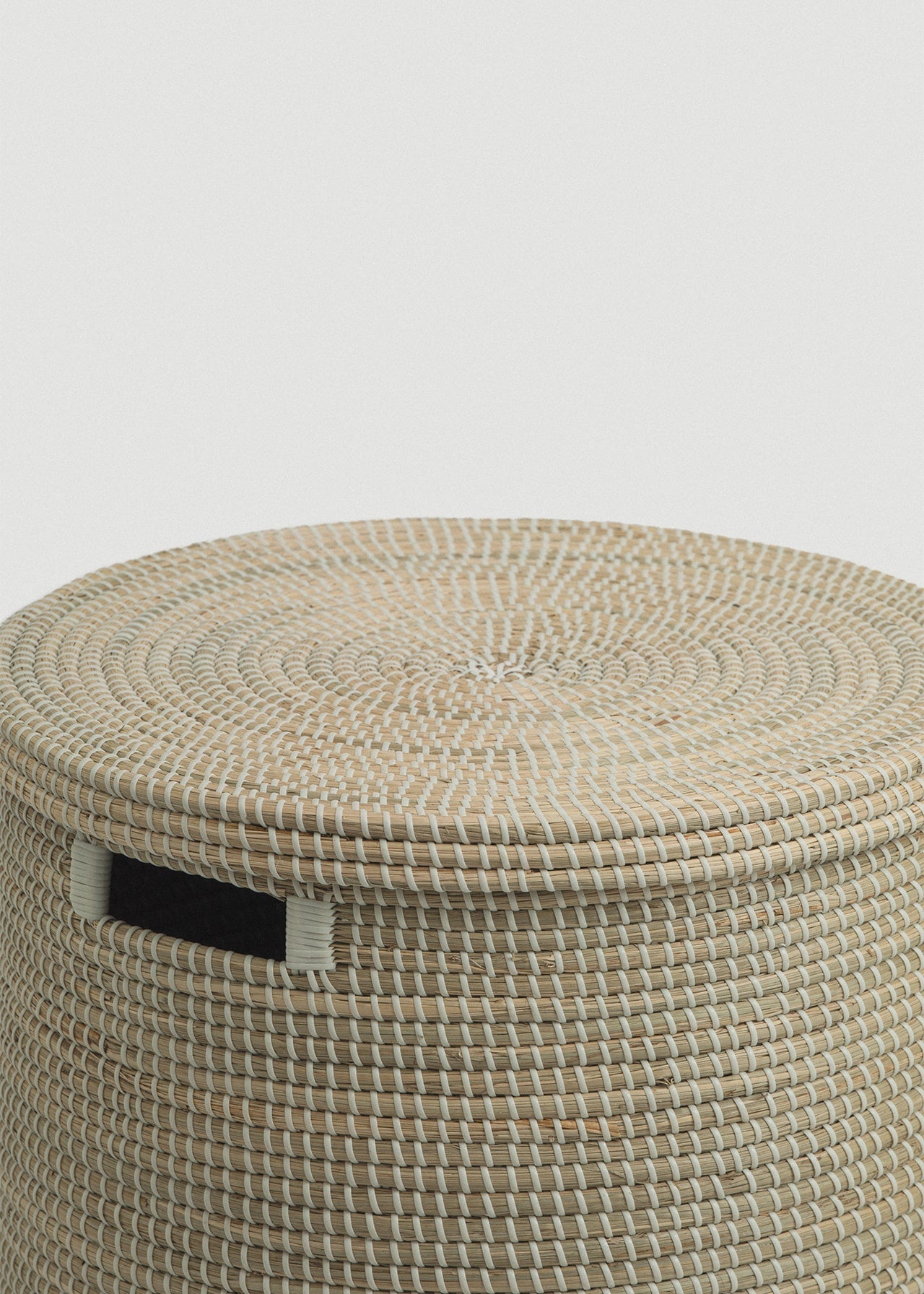 Medina Flat Lid Seagrass Baskets Set - Medina Flat Lid Seagrass Baskets Set