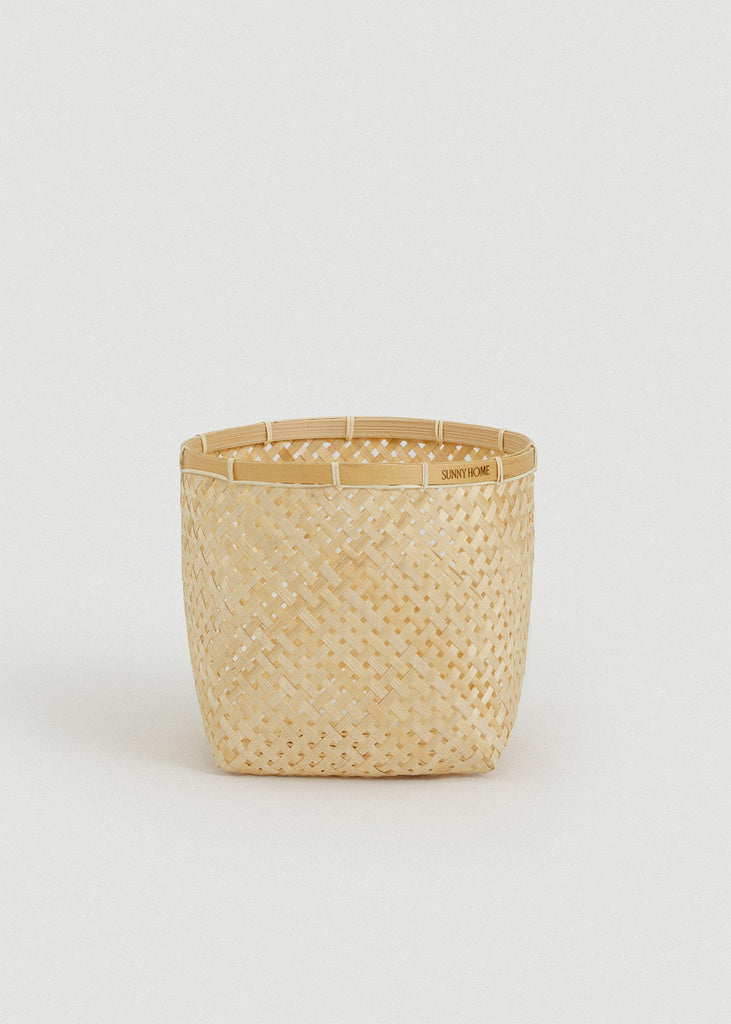 Muko Square Organizing Bamboo Baskets (Set of 4) - Muko Square Organizing Bamboo Baskets (Set of 4)