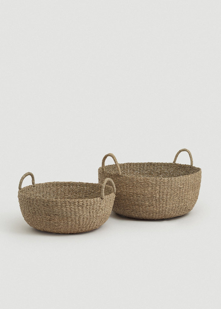 Gaya Seagrass Baskets Set - Gaya Seagrass Baskets Set
