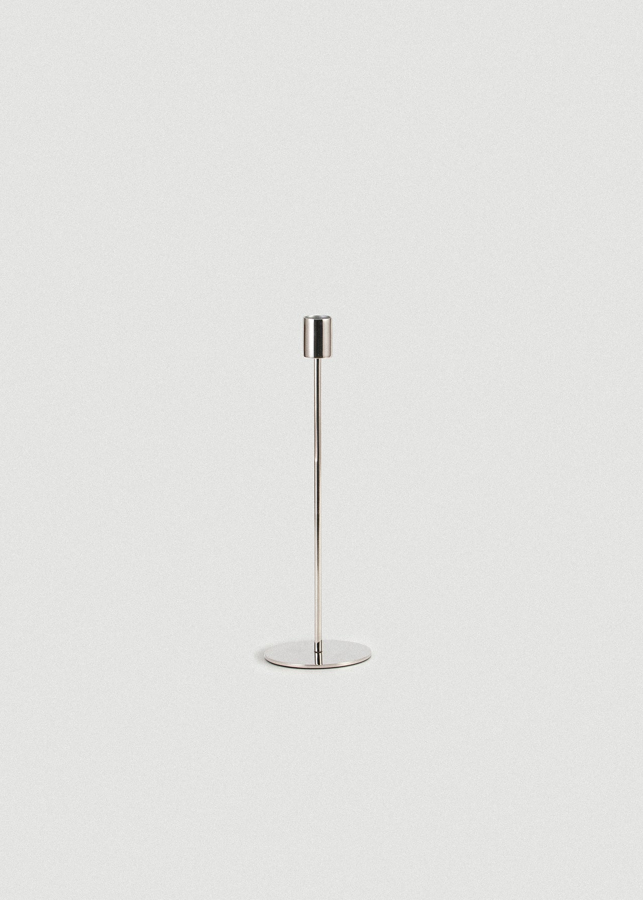 Silver Doric Candle Holder - Silver Doric Candle Holder