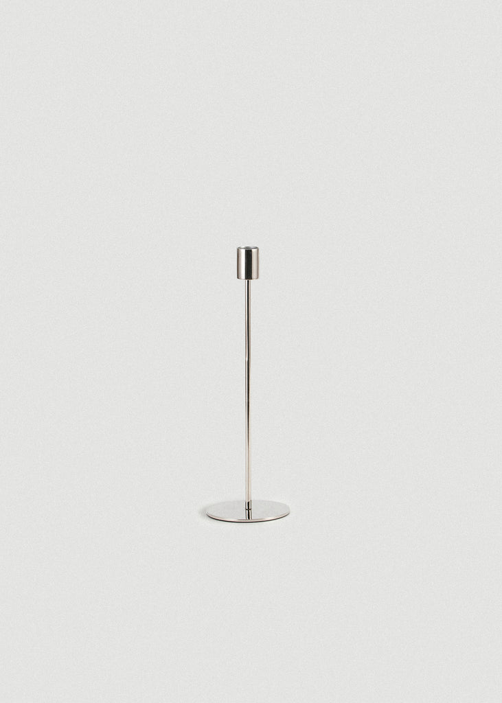 Silver Doric Candle Holder - Silver Doric Candle Holder